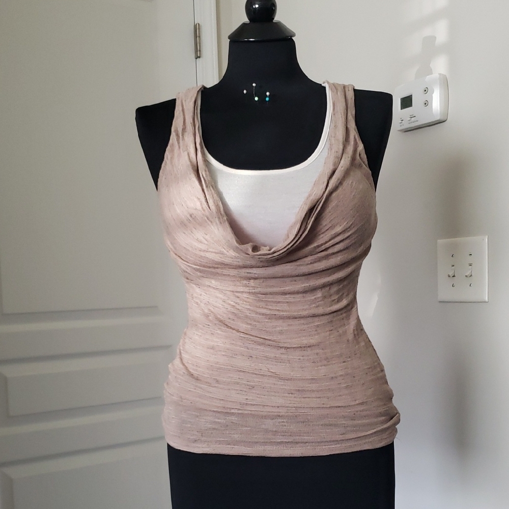 Elegant Tan Women's Top